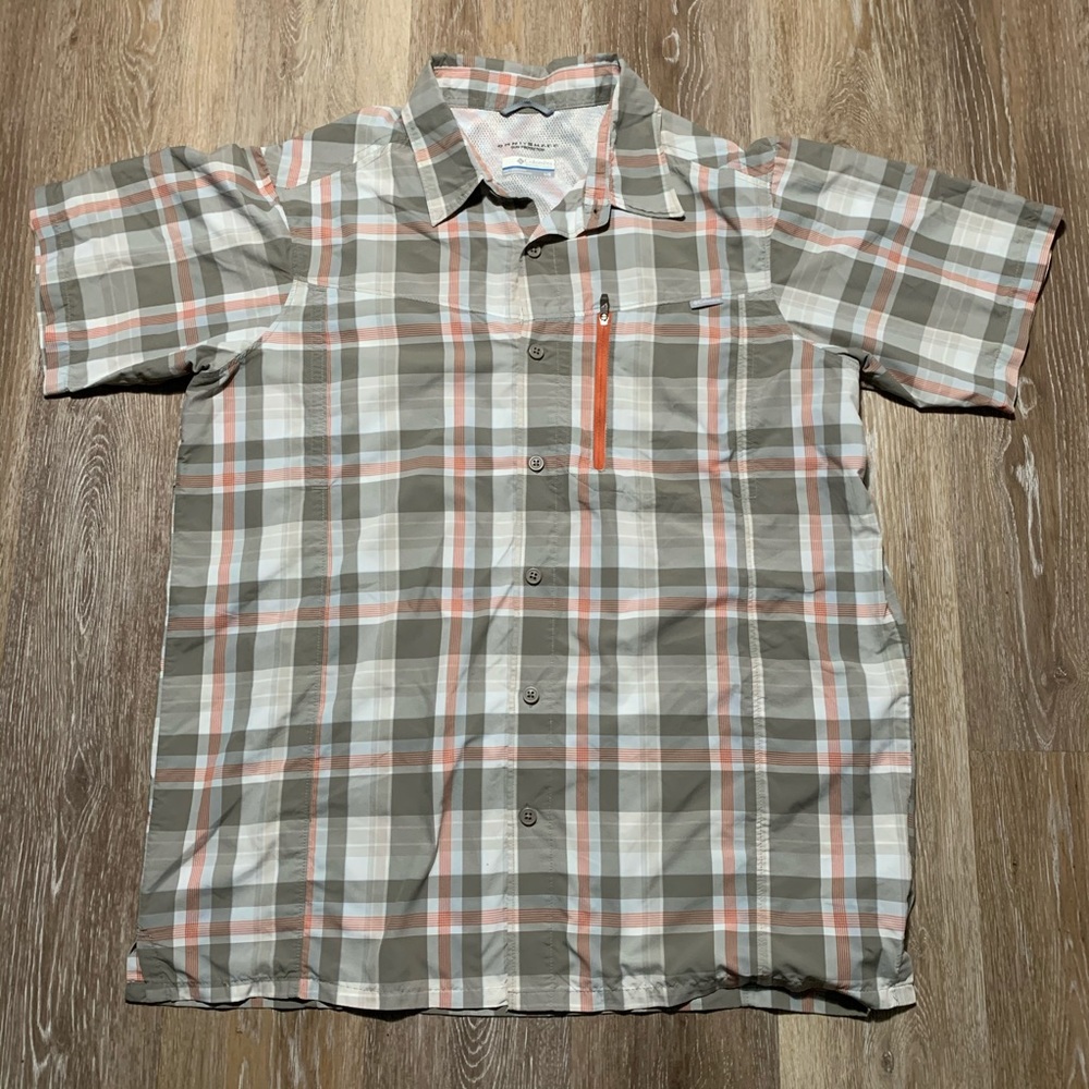 🔥 Columbia Mens Button Up sz L